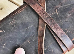 Cool Leather Mens Bifold Long Travel Wallet Leather Long Passport Wallet for Men - imessengerbags