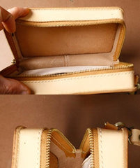 Handmade Small Leather Mens Messenger Bag BOX Shoulder Bag for Men - imessengerbags