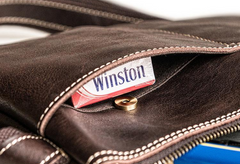 Genuine Leather Mens Cool Small Messenger Bag iPad Bag Chest Bag Bike Bag Cycling Bag for men - imessengerbags