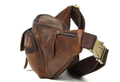 Leather Belt Bag Mens Fanny Back Waist Bag Fanny Bags For Men
