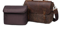 Mens Canvas Camera Handbag Camera Side Bag Camera Shoulder Bag for Men - imessengerbags