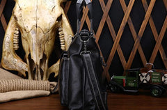 Vintage Leather Mens Briefcase Business Briefcase Cool Work Briefcase For Men - imessengerbags