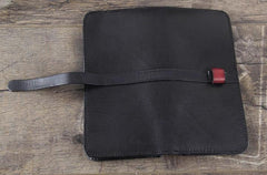 Handmade Leather Mens Cool Wallet Long Leather Wallet Phone Wallet for Men - imessengerbags