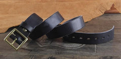 Genuine Leather Punk Rock Biker Trucker Mens Belt Men Black Coffee Belt for Men