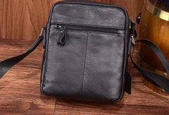 Cool Leather Mens Small Messenger Bag Cool Crossbody Bags for men