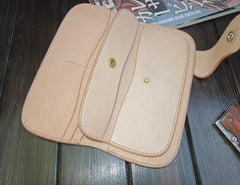 Handmade Leather Biker Wallet Mens Cool Chain Wallet Trucker Wallet with Chain