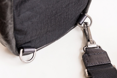 Genuine Leather Mens Cool Chest Bag Sling Bag Crossbody Bag Travel Bag Hiking Bag for men - imessengerbags