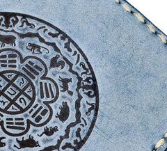 Handmade Leather Tooled Mens billfold Wallet Cool Leather Wallet Slim Wallet for Men - imessengerbags