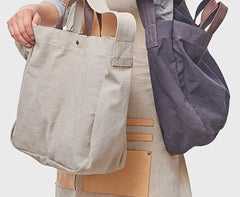 Cool Mens Canvas Tote Purse Handbag Canvas Tote Bag Shoulder Bag for Men