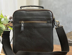 Cool Leather Mens Small Side Bag Messenger Bag Shoulder Bags for Men - imessengerbags