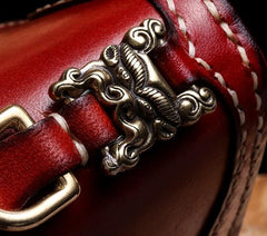 Handmade Leather Mens Chain Biker Wallet Cool Leather Wallet Long Phone Wallets for Men