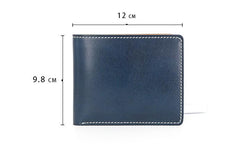 Leather Mens Small Wallet Slim Wallet Front Pocket Wallet Card Wallet for Men
