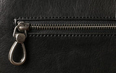 Genuine Leather Mens Cool Messenger Bag Briefcase Work Bag Business Bag for men