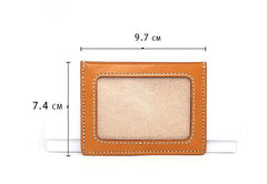 Leather Mens Card Wallet Card Holder Front Pocket Wallet Small Slim Wallet for Men - imessengerbags
