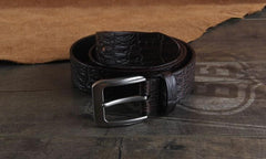 Genuine Leather Punk Rock Biker Trucker Mens Belt Men Black Coffee Belt for Men