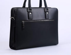 Genuine Leather Mens Cool Messenger Bag Briefcase Work Bag Business Bag Laptop Bag for men - imessengerbags