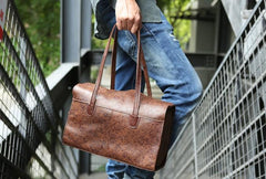 Vintage Leather Cool Mens Handbag Shoulder Bag for men