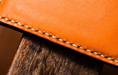 Handmade Leather Trucker Bag Mens billfold Wallet Cool Chain Wallet Biker Wallet for Men - imessengerbags