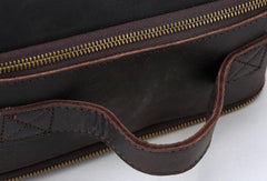 VINTAGE LEATHER MENS Camera Bag Small Cool SHOULDER BAG HANDBAG FOR MEN