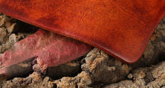 Handmade Leather Mens Cool Key Wallet Car Key Holder Car Key Case for Brown Men - imessengerbags