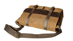 Mens Canvas Messenger Bag Camera Side Bag Courier Bag Shoulder Bag for Men