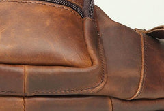 Leather Belt Bag Mens Fanny Back Waist Bag Fanny Bags For Men
