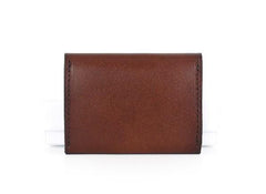 Leather Mens Front Pocket Wallet Small Wallets Card Wallet Change Wallet for Men