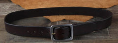 Genuine Leather Punk Rock Biker Trucker Mens Belt Men Black Coffee Belt for Men