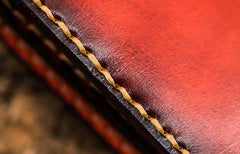 Handmade Leather Men Tooled Cool Leather Wallet Long Phone Wallets for Men - imessengerbags