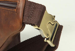 Leather Belt Bag Mens Fanny Back Waist Bag Fanny Bags For Men