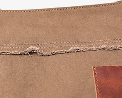 Mens Canvas Cool Side Bag Messenger Bag Canvas Saddle Shoulder Bag for Men - imessengerbags