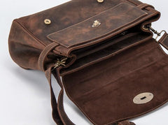 Vintage Leather Mens Handbag Briefcase Messenger Bag for men - imessengerbags