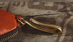 Genuine Leather Mens Cool Key Wallet Car Key Change Coin Holder Car Key Case for Men - imessengerbags