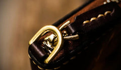 Handmade Leather Tooled Eagle Mens billfold Wallet Cool Leather Wallet Slim Wallet for Men - imessengerbags