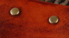 Handmade Leather Mens Cool Key Wallet Car Key Holder Car Key Case for Brown Men - imessengerbags