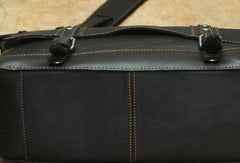 Black Cool Leather Messenger Bag Handbag Shoulder Bag For Men - imessengerbags