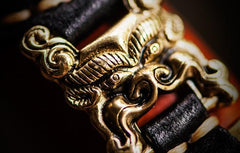 Handmade Leather Mens Chain Biker Wallet Cool Leather Wallet Long Clutch Wallets for Men - imessengerbags