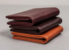 Cool Leather Men Small Wallet Bifold Small Wallet for Men - imessengerbags