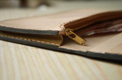 Handmade Mens Vintage Leather Long Biker Wallet Cool Long Chain Wallet for Men - imessengerbags
