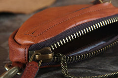 Genuine Leather Mens Cool Key Wallet Car Key Change Coin Holder Car Key Case for Men - imessengerbags