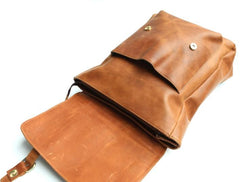 Cool Leather Mens Backpack Travel Backpack Laptop Backpack for men