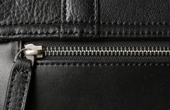 Genuine Leather Mens Cool Messenger Bag Briefcase Work Bag Business Bag for men