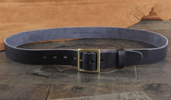 Genuine Leather Punk Rock Biker Trucker Mens Belt Men Black Coffee Belt for Men