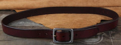 Genuine Leather Punk Rock Biker Trucker Mens Belt Men Black Coffee Belt for Men