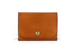 Leather Mens Front Pocket Wallet Small Wallets Card Wallet Change Wallet for Men