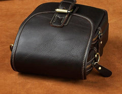 Cool Mens Leather Side Bag Belt Pouch Holster Belt Case Waist Pouch for Men
