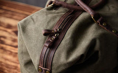 Canvas Mens Cool Weekender Bag Travel Bag Duffle Bags Overnight Bag Holdall Bag for men