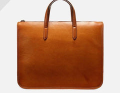Handmade Leather Mens Cool Messenger Bag Briefcase Work Bag Laptop Bag for men