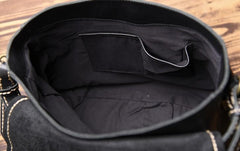 Genuine Leather Mens Cool Shoulder Bag Messenger Bag Chest Bag Bike Bag Cycling Bag for men