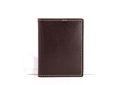 Leather Mens Card Wallets Small Wallet Slim Wallet Front Pocket Wallet for Men - imessengerbags